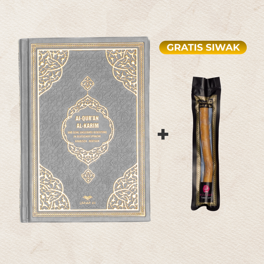 Kuran Deutsch Arabisch + Siwak🎁
