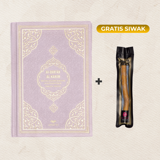 Kuran Deutsch Arabisch + Siwak🎁