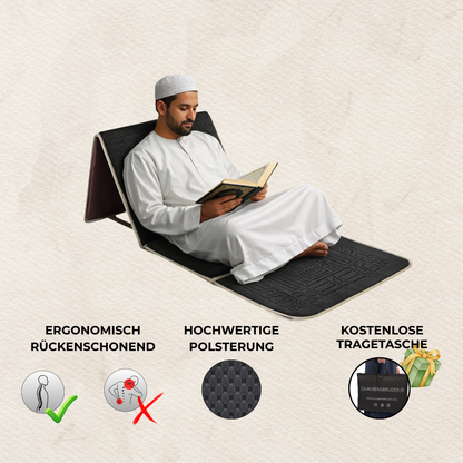 Prayer mat backrest