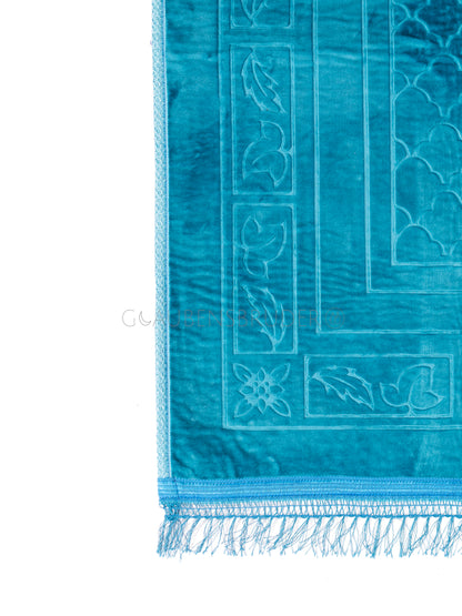 Velvet prayer rug