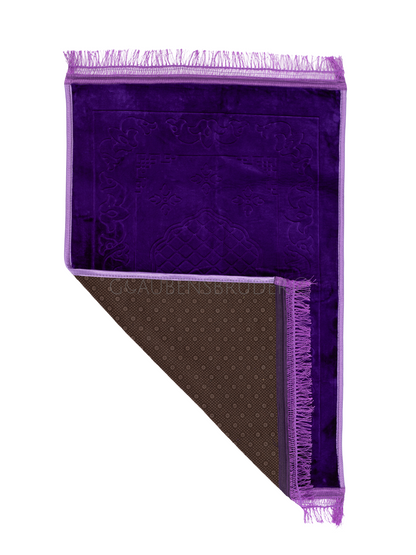 Velvet prayer rug