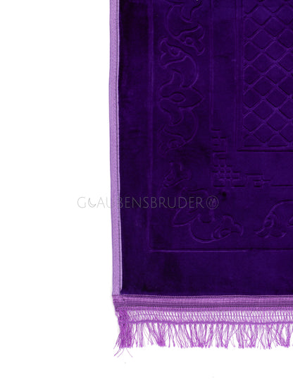 Velvet prayer rug