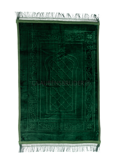Velvet prayer rug