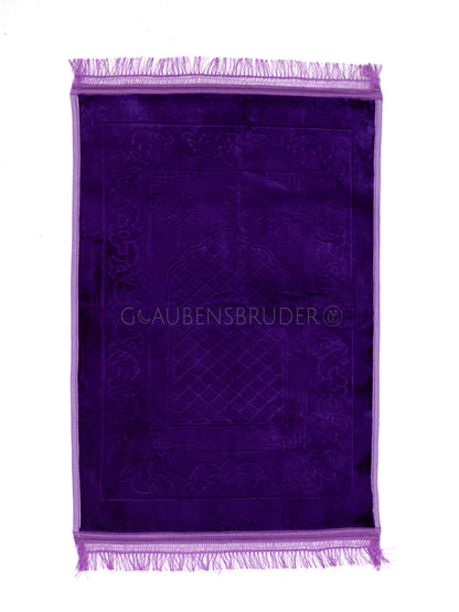 Velvet prayer rug